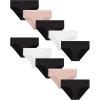 imageLucky Brand Womens Hipster Briefs 10PackNaturalGardeniaBlackBlackBlack