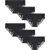 imageLucky Brand Womens Hipster Briefs 6PackBlackBlackBlack