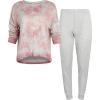 imageLucky Brand Womens Super Soft Hacci Long Sleeve and Pant Lounge SetBlush