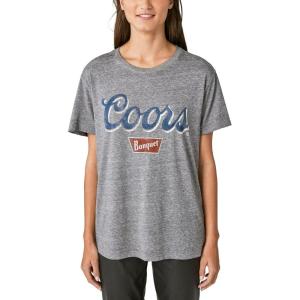 imageLucky Brand Womens Coors Boyfriend TeeHeather Grey