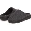imageLucky Brand Boys Faux Wool Clog Slippers with Memory FoamBlack