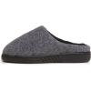 imageLucky Brand Boys Faux Wool Clog Slippers with Memory FoamGrey