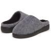 imageLucky Brand Boys Faux Wool Clog Slippers with Memory FoamGrey