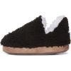 imageLucky Brand Toddler Boys Non Slip Sherpa ALine Home Slippers Kids Rubber Sole Indoor House Shoes Bedroom Slipper Size 510Black
