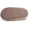 imageLucky Brand Toddler Girls Sherpa Bedroom Slippers Non Slip Aline House Shoes Little Kids Comfy Indoor Slipper Sizes 510Ivory