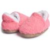imageLucky Brand Toddler Girls Sherpa Bedroom Slippers Non Slip Aline House Shoes Little Kids Comfy Indoor Slipper Sizes 510Pink