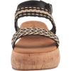 imageLucky Brand Womens Jadiel Braided Platform Sandal WedgeBlack Multi