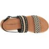 imageLucky Brand Womens Jadiel Braided Platform Sandal WedgeBlack Multi