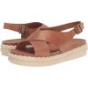imageLucky Brand Womens Laythan Backstrap Platform Sandal WedgeLatte