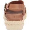 imageLucky Brand Womens Laythan Backstrap Platform Sandal WedgeLatte