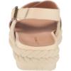 imageLucky Brand Womens Laythan Backstrap Platform Sandal WedgeVanilla