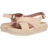 imageLucky Brand Womens Laythan Backstrap Platform Sandal WedgeVanilla