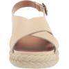imageLucky Brand Womens Laythan Backstrap Platform Sandal WedgeVanilla