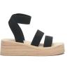 imageLucky Brand Womens Samella Platform Sandal WedgeBlack
