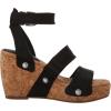 imageLucky Brand Womens Valintina Wedge SandalBlack