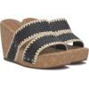 imageLucky Brand Womens Vickta Wedge SandalBlack Woven