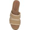 imageLucky Brand Womens Vickta Wedge SandalDark Natural Woven