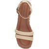 imageLucky Brand womens Naylicia Braided Wedge SandalWedge SandalVanilla