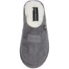 imageLucky Brand Boys MicroSuede Scuff Slippers Kids House Shoes with Plush LiningGrey