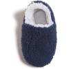 imageLucky Brand Toddler Boys Non Slip Sherpa ALine Home Slippers Kids Rubber Sole Indoor House Shoes Bedroom Slipper Size 510Navy