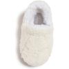 imageLucky Brand Toddler Girls Sherpa Bedroom Slippers Non Slip Aline House Shoes Little Kids Comfy Indoor Slipper Sizes 510Ivory