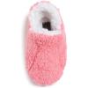 imageLucky Brand Toddler Girls Sherpa Bedroom Slippers Non Slip Aline House Shoes Little Kids Comfy Indoor Slipper Sizes 510Pink