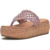 imageLucky Brand Womens Jaslene Platform Thong Sandal WedgeLilas