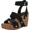 imageLucky Brand Womens Valintina Wedge SandalBlack