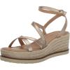 imageLucky Brand womens Carolie Espadrille Wedge SandalStardust