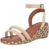 imageLucky Brand womens Naylicia Braided Wedge SandalWedge SandalVanilla