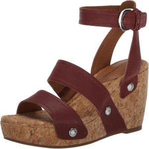 imageLucky Brand Womens Valintina Wedge SandalBrownstone