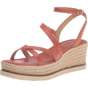 imageLucky Brand womens Carolie Espadrille Wedge SandalEco Red