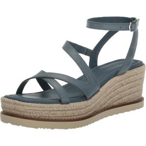 imageLucky Brand womens Carolie Espadrille Wedge SandalNatural Blue