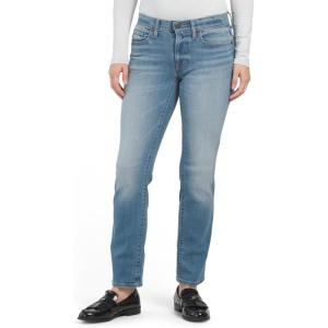 imageLucky Brand Womens Mid Rise Sweet Straight JeansLb Star Studded Wash