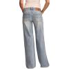 imageLucky Brand Womens Mid Rise Sweet Wide Leg JeansHere We Go Indigo Wash