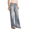 imageLucky Brand Womens Mid Rise Sweet Wide Leg JeansHere We Go Indigo Wash
