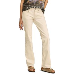 imageLucky Brand Womens Mid Rise Sweet BootBright White 30