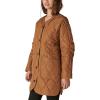imageLucky Brand Womens Womens Reversible Shine Quilted Liner JacketCognac