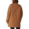 imageLucky Brand Womens Womens Reversible Shine Quilted Liner JacketCognac