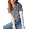 imageLucky Brand Womens Stars and Cosmos Classic Crew TeeBlack Iris