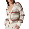 imageLucky Brand Womens Button Front Knit CardiganSequoia Brown Multi