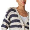 imageLucky Brand Womens Button Front Knit CardiganStraw Heather Multi