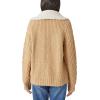 imageLucky Brand Womens Cable Collared CardiganLight Camel