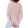 imageLucky Brand Womens Crew Neck Marled SweaterBridal Rose