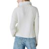 imageLucky Brand Womens Half Zip Pullover SweaterWhisper White
