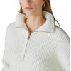 imageLucky Brand Womens Half Zip Pullover SweaterWhisper White