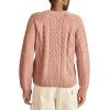 imageLucky Brand Womens Mixed Cable Crew Sweater PulloverBurlwood