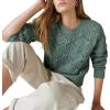 imageLucky Brand Womens Open Stitch Pullover SweaterLaurel Wreath