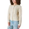 imageLucky Brand Womens Puff Sleeve Shine CardiganWhisper White