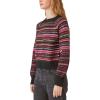imageLucky Brand Womens Spacedye Crew SweaterBlack Multi